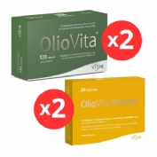 DUPLO OLIOVITA + DUPLO PROTECT 2caj 120 Oliovita +  2caj 15 Protect + Sesión GRATUITA