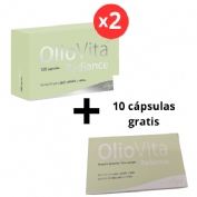 DUPLO OLIOVITA RADIANCE 2 CAJAS DE 120 CÁPSULAS + 10 cápsulas gratis