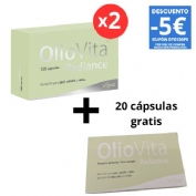 DUPLO OLIOVITA RADIANCE 2 CAJAS DE 120 CÁPSULAS + 20 cápsulas gratis
