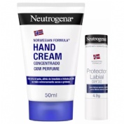 Neutrogena van gogh crema manos concentrada+ stick labial spf 20 (1 envase 50 ml + 1 envase 4,8 g pa