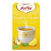 Yogi tea jengibre y limon 17 bolsitas