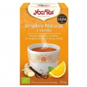 Yogi tea jengibre naranja y vainilla