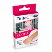Tiritas classic - aposito adhesivo (20 unidades 72 mm x 19 mm)