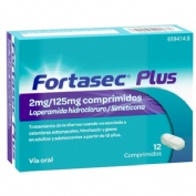 FORTASEC PLUS 2 mg/ 125 mg COMPRIMIDOS  , 12 comprimidos