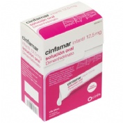 CINFAMAR INFANTIL 12,5 mg SOLUCION ORAL , 12 envases unidosis de 5 ml