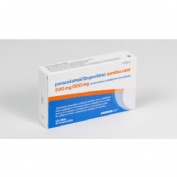 PARACETAMOL/IBUPROFENO SANDOZ CARE 500 MG/200 MG COMPRIMIDOS RECUBIERTOS CON PELICULA, 16 comprimido