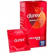 Durex sensitivo xl - preservativos (10 u)