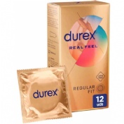 Durex real feel - preservativo sin latex (12 u)
