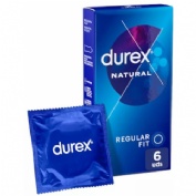 Durex natural plus - preservativos (6 u)