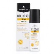Heliocare 360º spf 50+ color gel oil-free - protector solar (1 envase 50 ml color beige)
