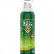 Relec fuerte familiar repelente de mosquitos de uso humano (1 envase 125 ml)