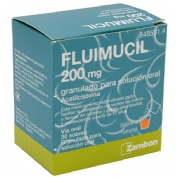 FLUIMUCIL 200 mg GRANULADO PARA SOLUCION ORAL , 30 sobres