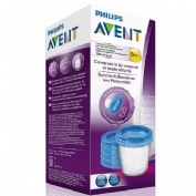 Recipientes via para leche materna - philips avent (5 vasos)