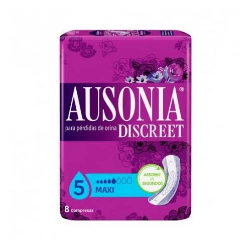 Absorb inc orina muy ligera - ausonia discreet (maxi 8 u)
