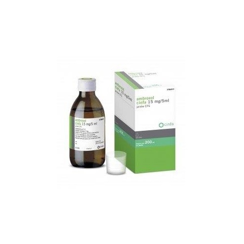 AMBROXOL CINFA 3 MG/ML JARABE EFG, Frasco de 200 ml (PET)