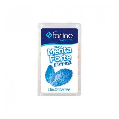 Farline sweetsin caramelos (menta forte grageas 11 g)