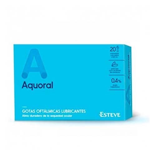 Aquoral - gotas oftalmicas lubricantes esteriles (0.5 ml 20 monodosis)