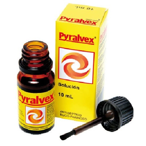 PYRALVEX SOLUCION, 1 frasco de 10 ml