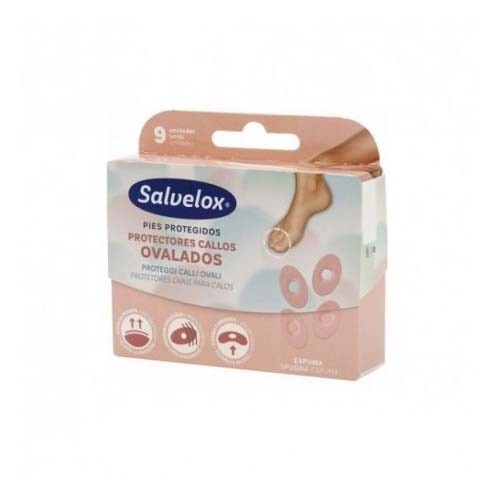 Parches callos - salvelox (ovalado 9 u)