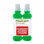 Fluocaril bi-fluore colutorio con fluor (2 envases 500 ml pack)