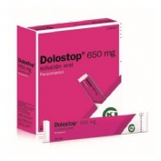 DOLOSTOP 650 MG SOLUCION ORAL, 10 sobres