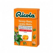 Ricola caramelos sin azucar (1 envase 50 g sabor naranja)