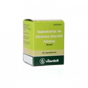 SUPOSITORIOS DE GLICERINA VILARDELL ADULTOS, 18 supositorios
