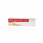GINE-CANESTEN 20 MG/G CREMA VAGINAL, 1 tubo de 20 g