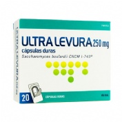 ULTRA-LEVURA 250 MG CAPSULAS DURAS, 20 cápsulas