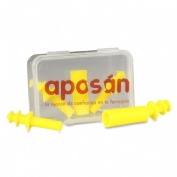 Tapones oidos silicona - aposan (niños 2 u)